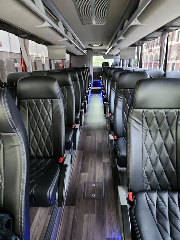 40 passenger coach interior